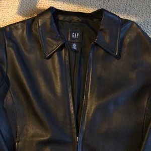 GAP leather jacket size L woman’s